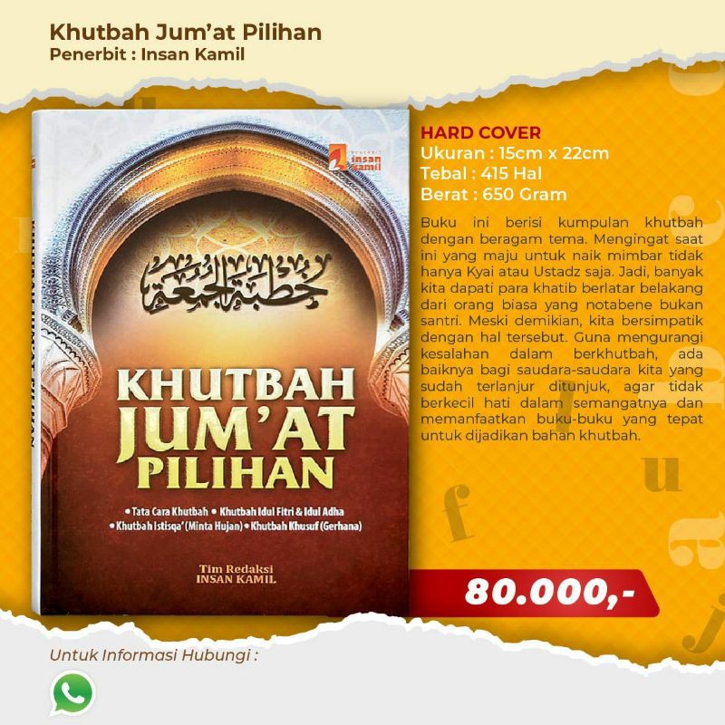 KHUTBAH JUM'AT PILIHAN