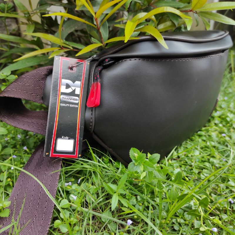 Gratis Ongkir | Tas Pria Sling Bag DM Original - Tas Selempang Pria - WaistBag Pria Waterproof