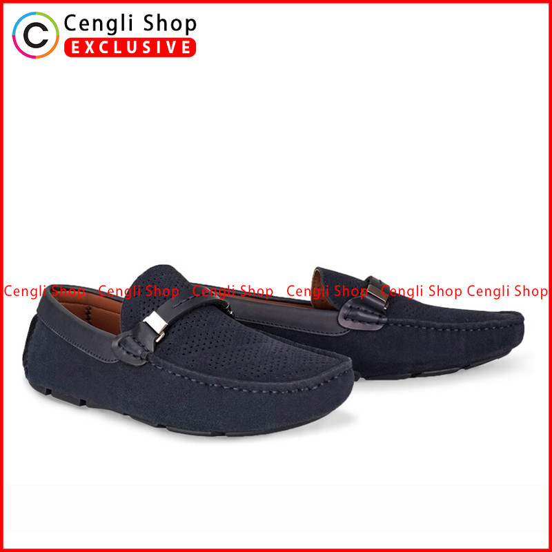SEPATU EVERBEST PRIA CASUAL FORMAL BRANDED ORIGINAL BIRU NAVY EVEM144
