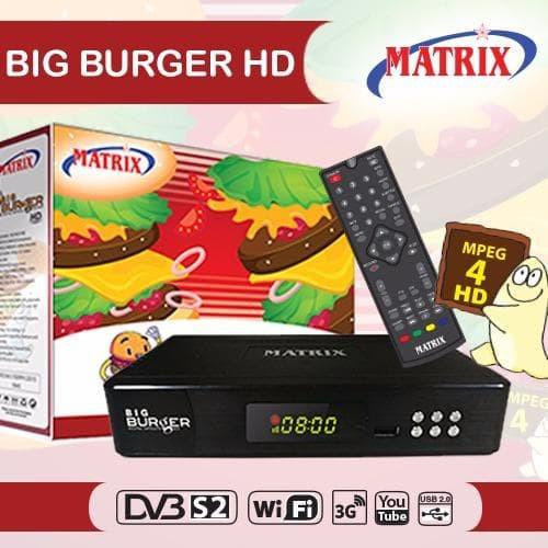 Ready Receiver Tv / Receiver Matrix Big Burger Hd Murah