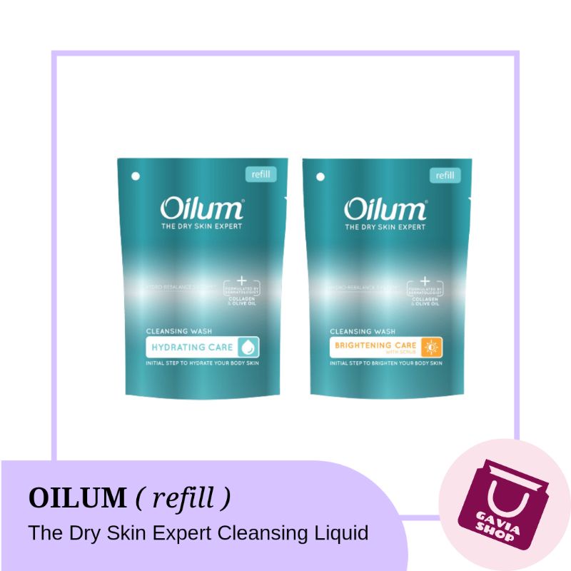 Jual Oilum Body Wash Hydrating Brightening Care Sabun Mandi Cair Refill