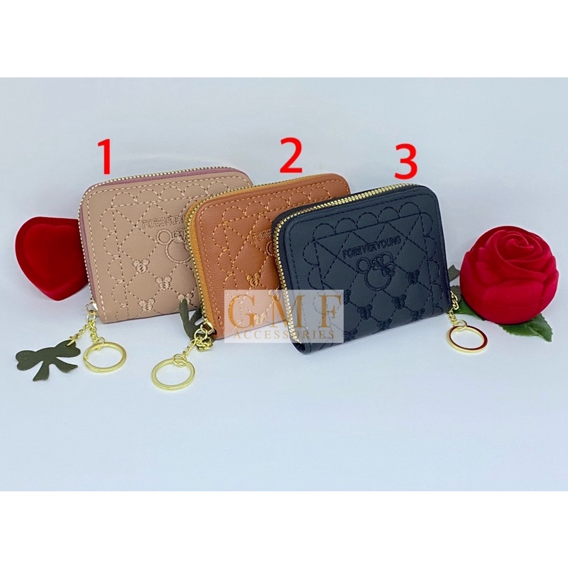 Dompet Wanita Dompet Kecil Ada Slot Kartu Fashion Trendy Korea Impor