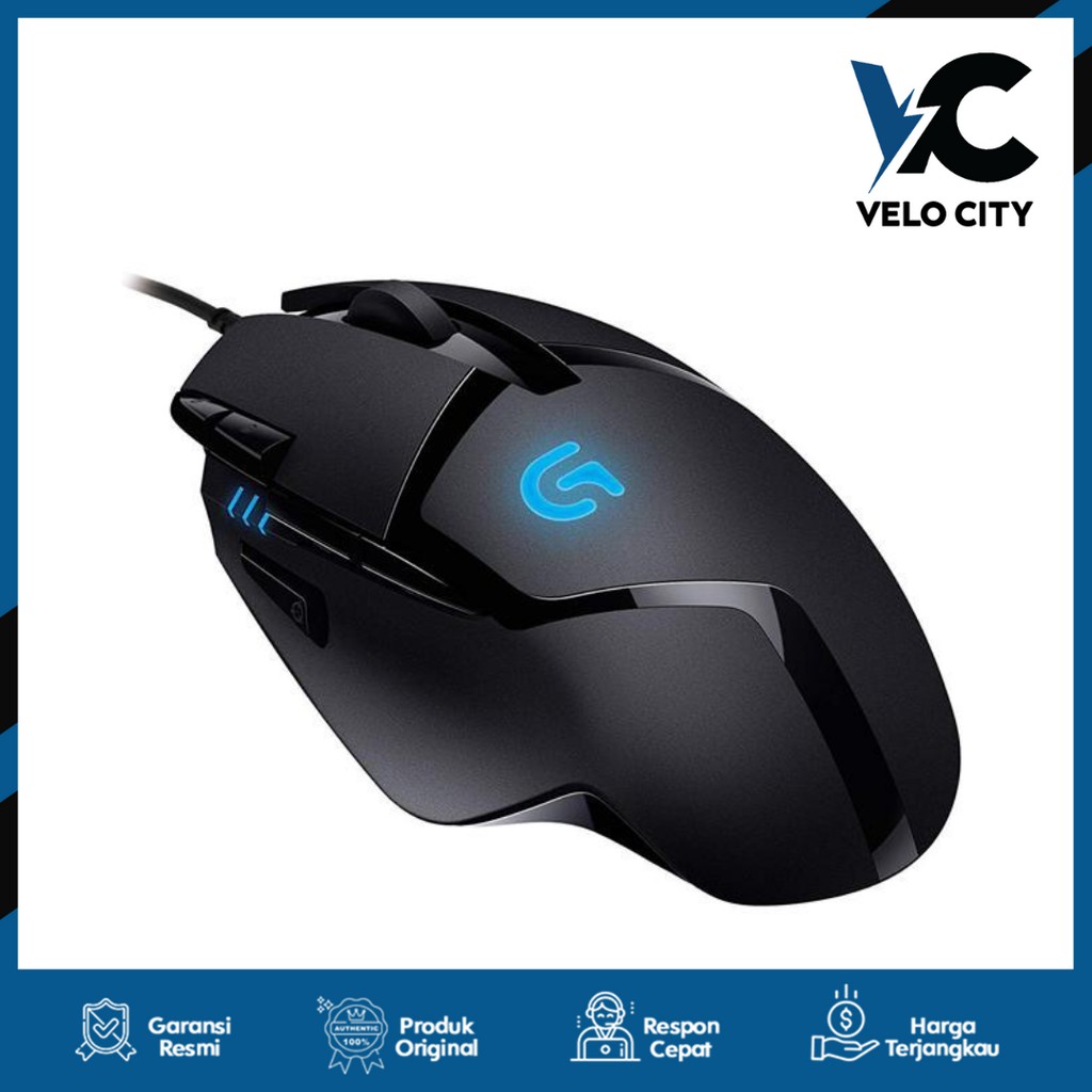 Logitech G402 Hyperion Fury Ultra-Fast FPS Gaming Mouse Original Garansi 2 Tahun