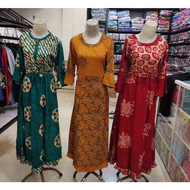 Daster Sammy Dress klok Serut
