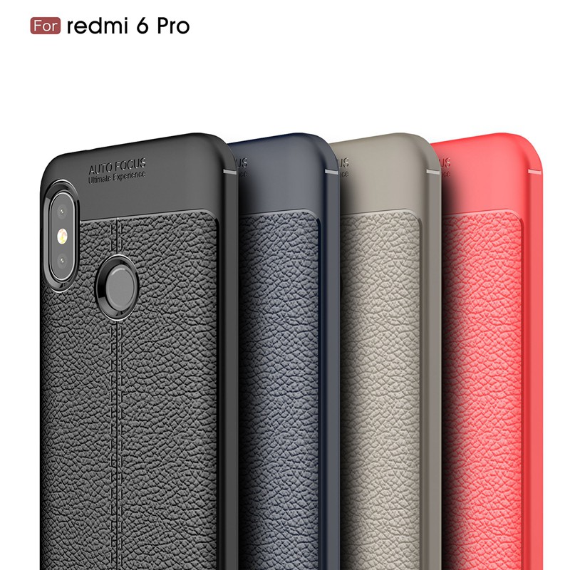 Soft Case Xiaomi Mi A2 Lite Case Auto Focus Leather Case