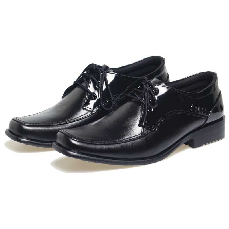 Sepatu Formal Pria Kulit Asli Premium Pantofel Kantor Cibaduyut Hitam Black Original