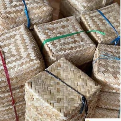 30 x30 x 10 BESEK ESTETIK BOX-BESEK BAMBO UKURAN SEDANG-BESEK HAJATAN -ANYAMAN BAMBU-BESEK HAMPERS