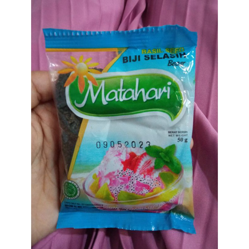 

Biji Selasih Matahari 50gr