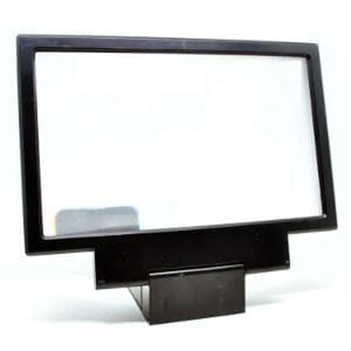 Kaca Pembesar Layar HP Enlarge Screen Magnifier Bracket Stand 3D for Grosir F1