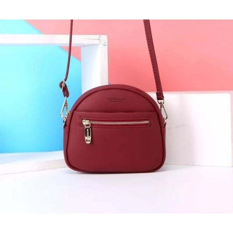 tas selempang wanita clutch/slingbag Korean murah/simple hp