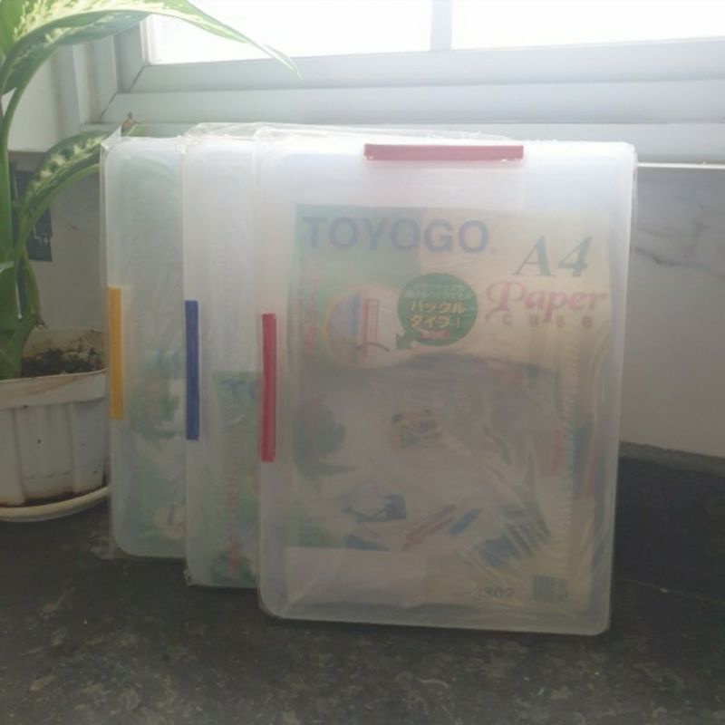 

Toyogo A4 Paper Case File Hard Case