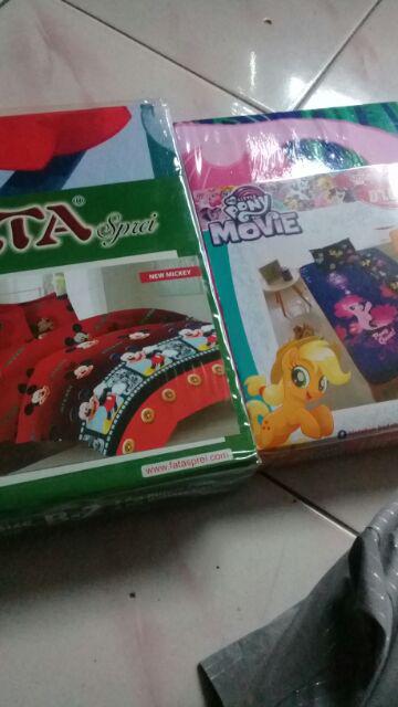 Id. Fata - Sprei Queen Mickey Merah