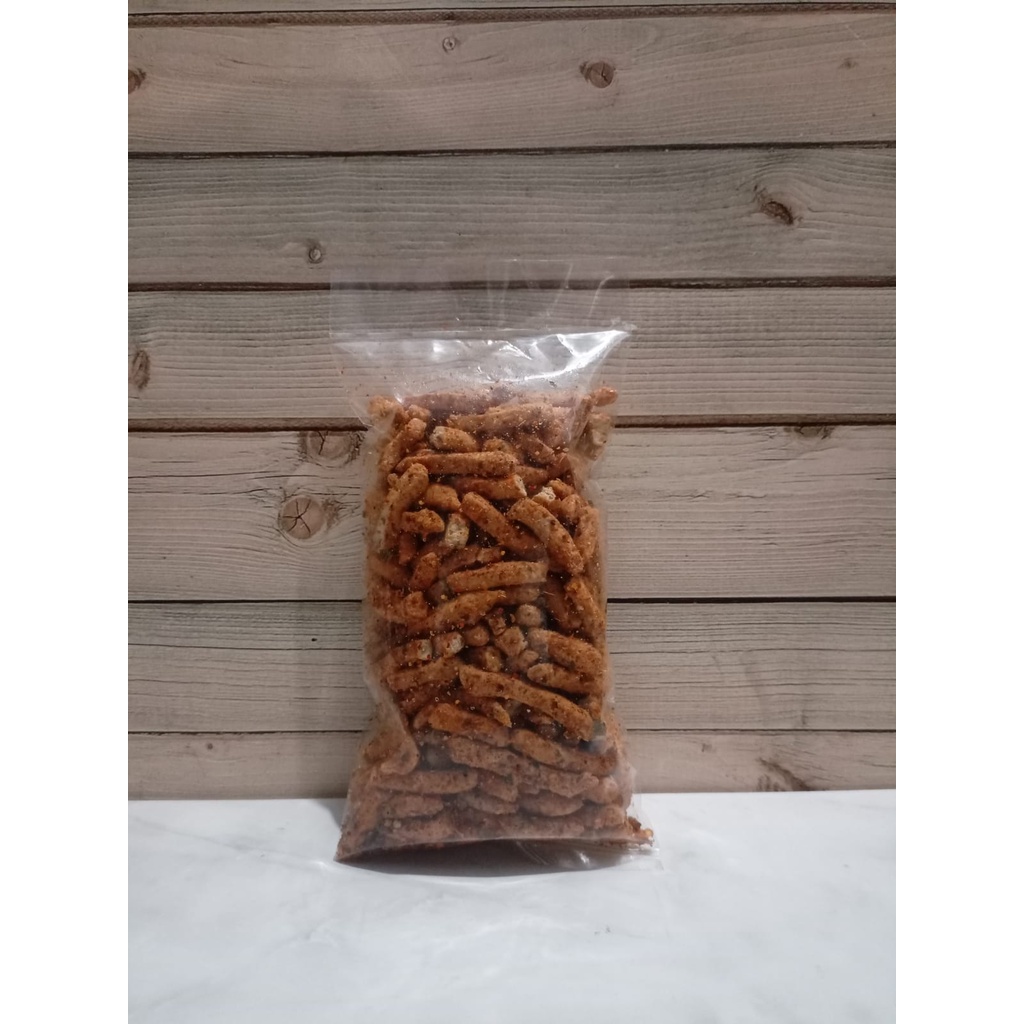 

Stik Basreng - stik baso goreng - stik camilan kekinian - makanan ringan pedas