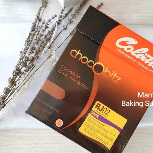 

Colatta Chocobitz Dark Couverture Chocolate Button Kancing 1 Kg