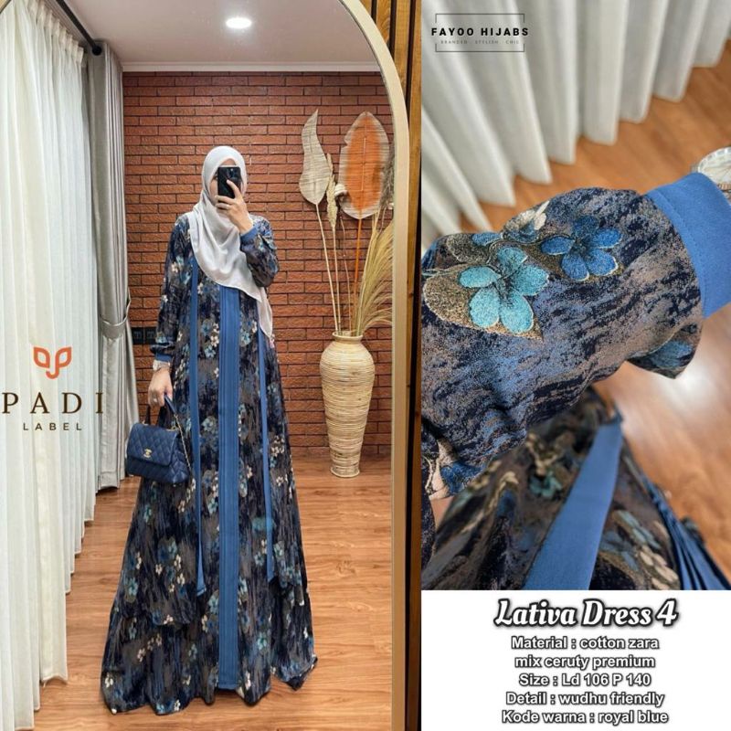 lativa dress ori Padi Label