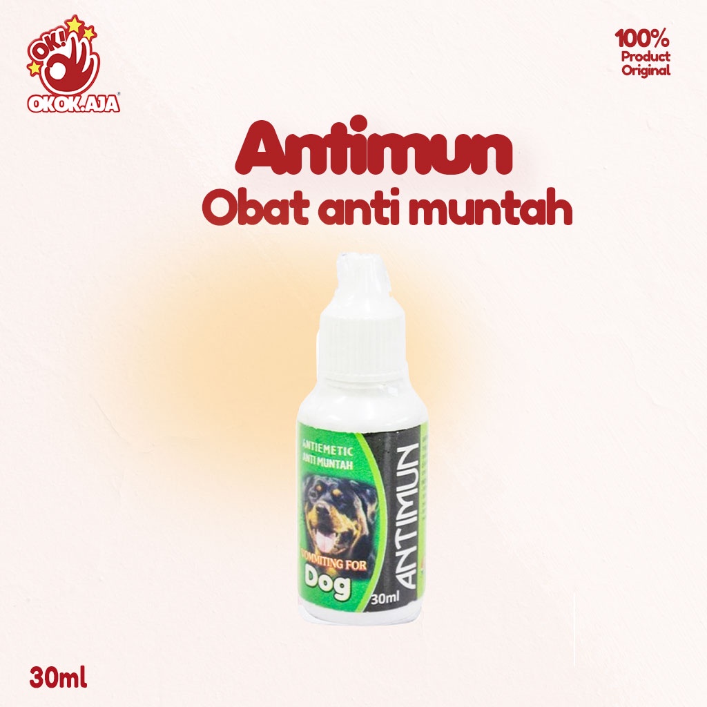 Obat anti muntah untuk Anjing dan Kucing ANTIMUN 30ml