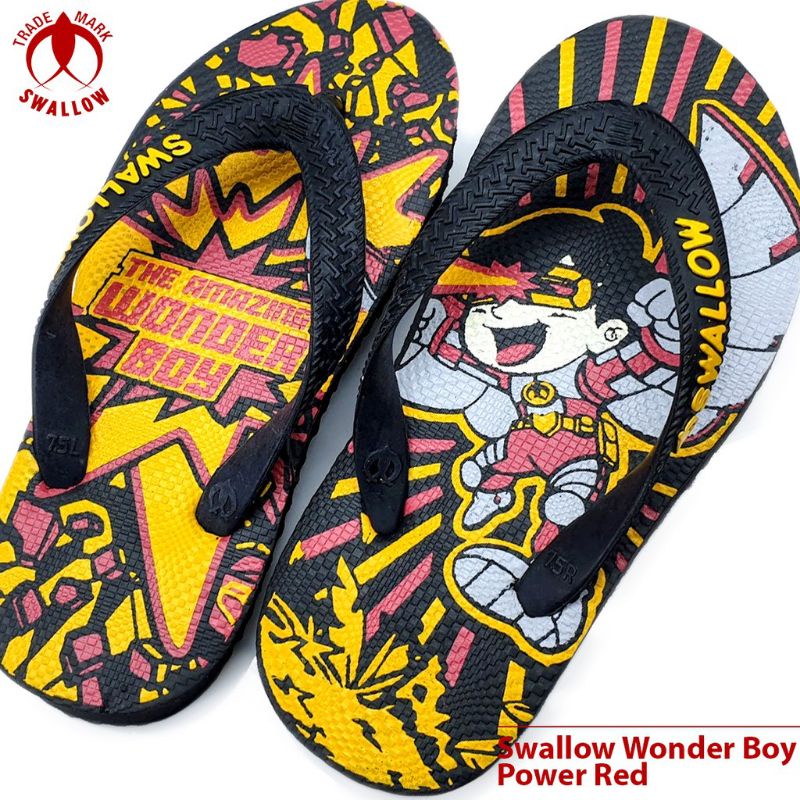 Sandal Jepit Anak sandal Swallow Anak - The Amazing Wonder Boy. Sandal anak swallow