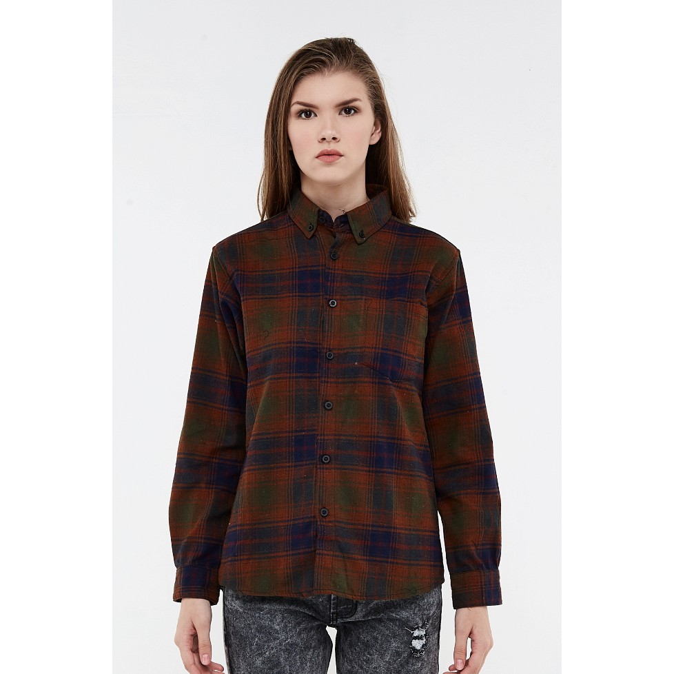

Erigo Flannel Sibrica Brown