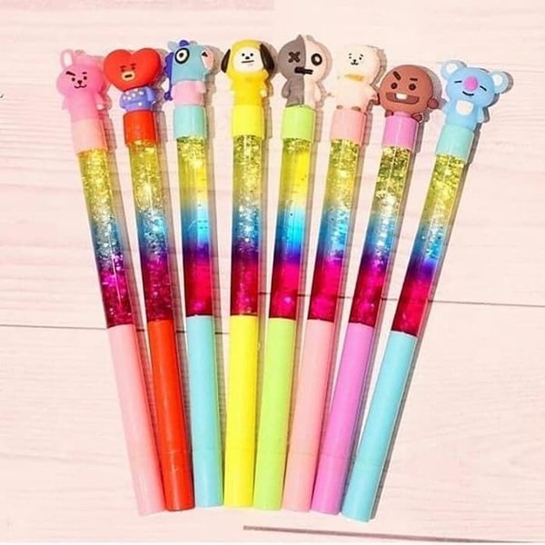 

PULPEN GLITTER BT PEN BTS PENA BANGTAN ARMY LUCU UNIK READY STOCK ADA 8 VARIAN