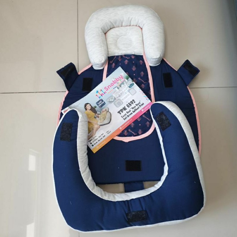 Snobby Set Kasur Bayi Newborn Seri Arrow | Set Matras Bayi Baru Lahir | Tempat tidur bayi Newborn SNI