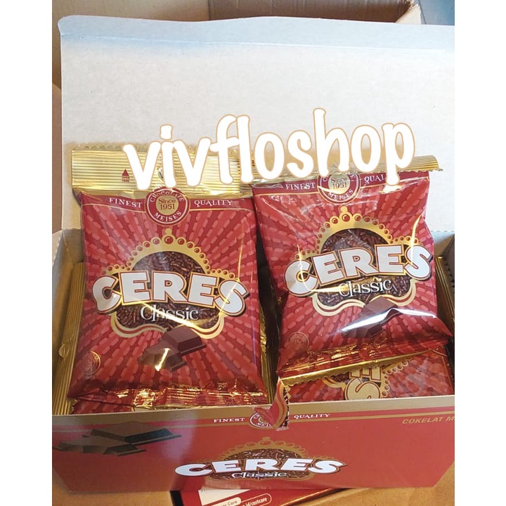 

Coklat Tabur Meses Ceres Classic (90 gram) / Meisis Ceres