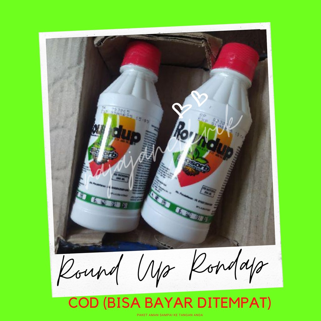 ROUNDUP 486SL RONDAP pembasmi rumput isi 200ml
