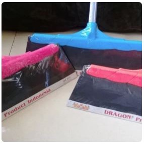 Wiper Air Dorongan Pel Karet Lantai Dragon