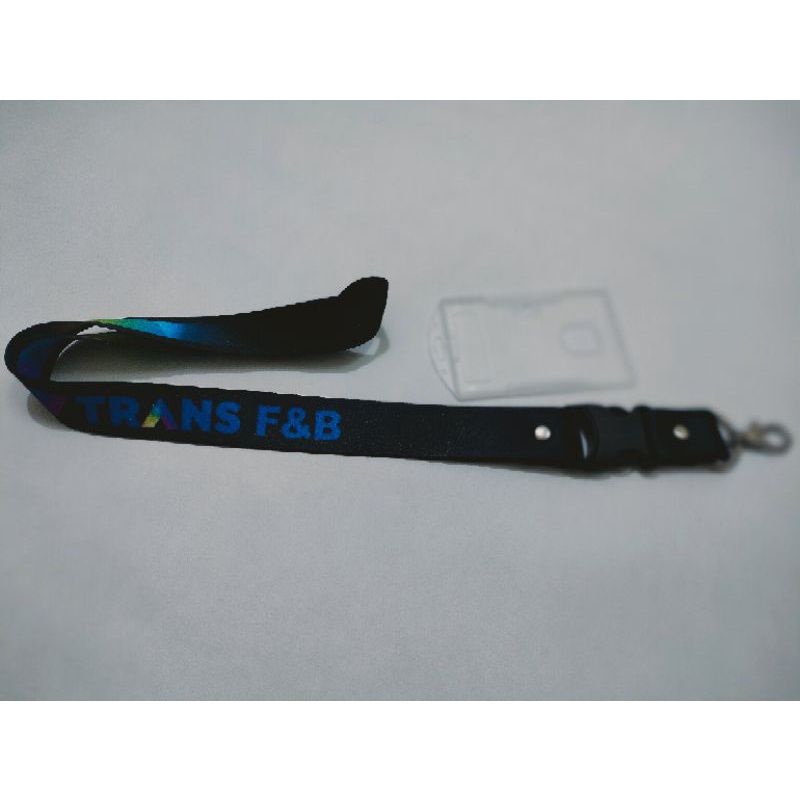 

TALI ID CARD LANYARD TRANS F&B
