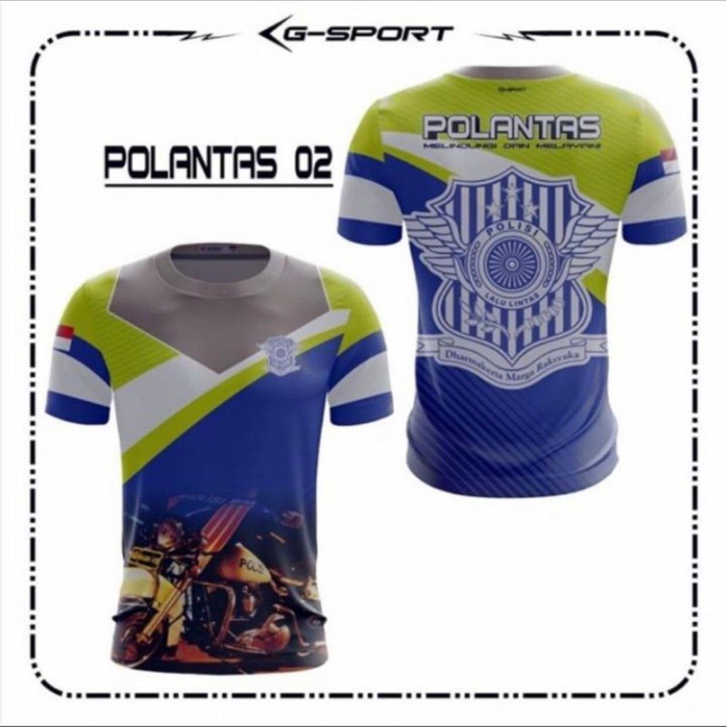 KAOS JERSEY LANTAS