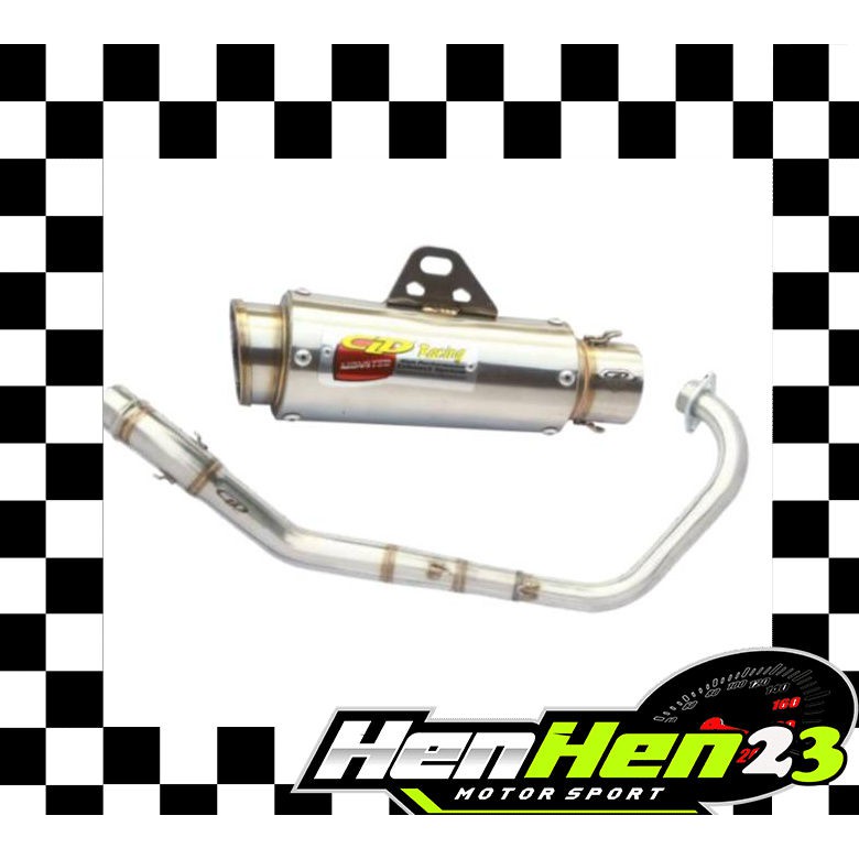 KNALPOT EXHAUST SYSTEM SATRIA FU 150 MONSTER RACE CLD RACING