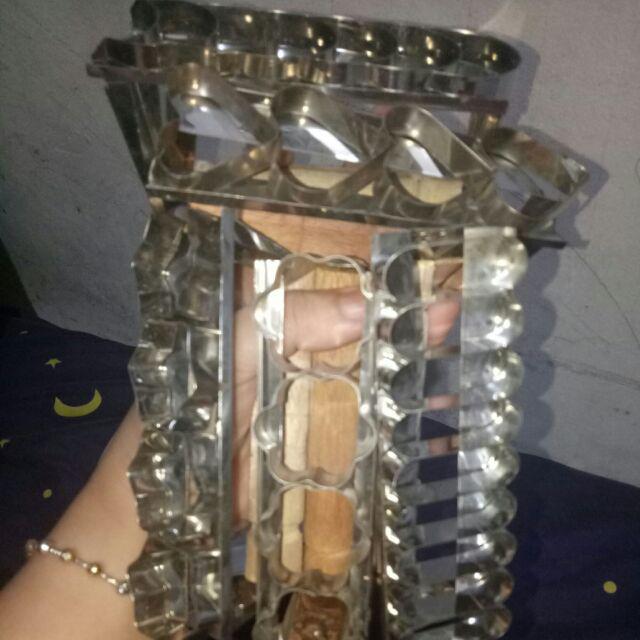 Cetakan Kue Kering Kastengel Cookies Paket Lengkap 5pcs Bulan, Bintang, Bunga, Kotak, Love