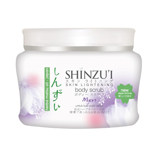 Shinzui Skin Lightening Body Scrub 200gr