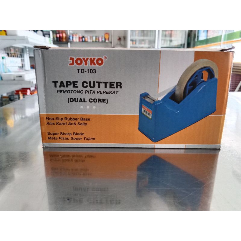 

Joyko Tape Cutter TD-103/ Dispenser isolasi (dual core)