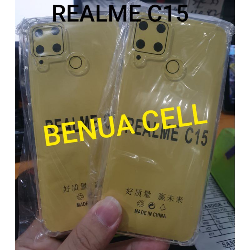 SOFTCASE - ANTICRACK REALME C15 - C11 - Y12/Y15/Y17 - Y20 - X50 PRO - Y53 - NOVA 3I - REALME 7IQ