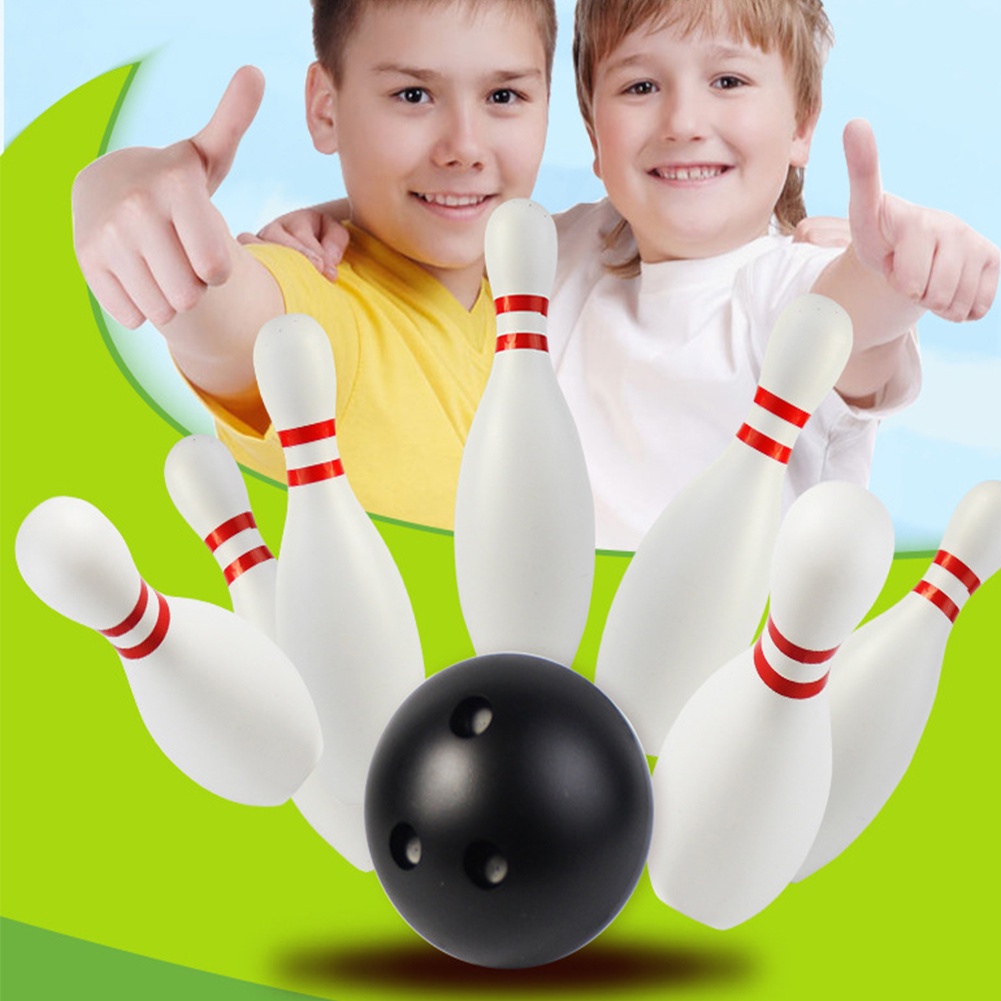 Canaan 12pcs / Set Mainan Bowling Anak-Anak Untuk Outdoor / Indoor