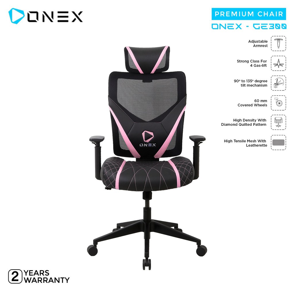 ONEX GE300 Gaming Chair - Pink