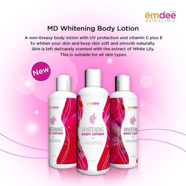 Emdee Whitening Body lotion