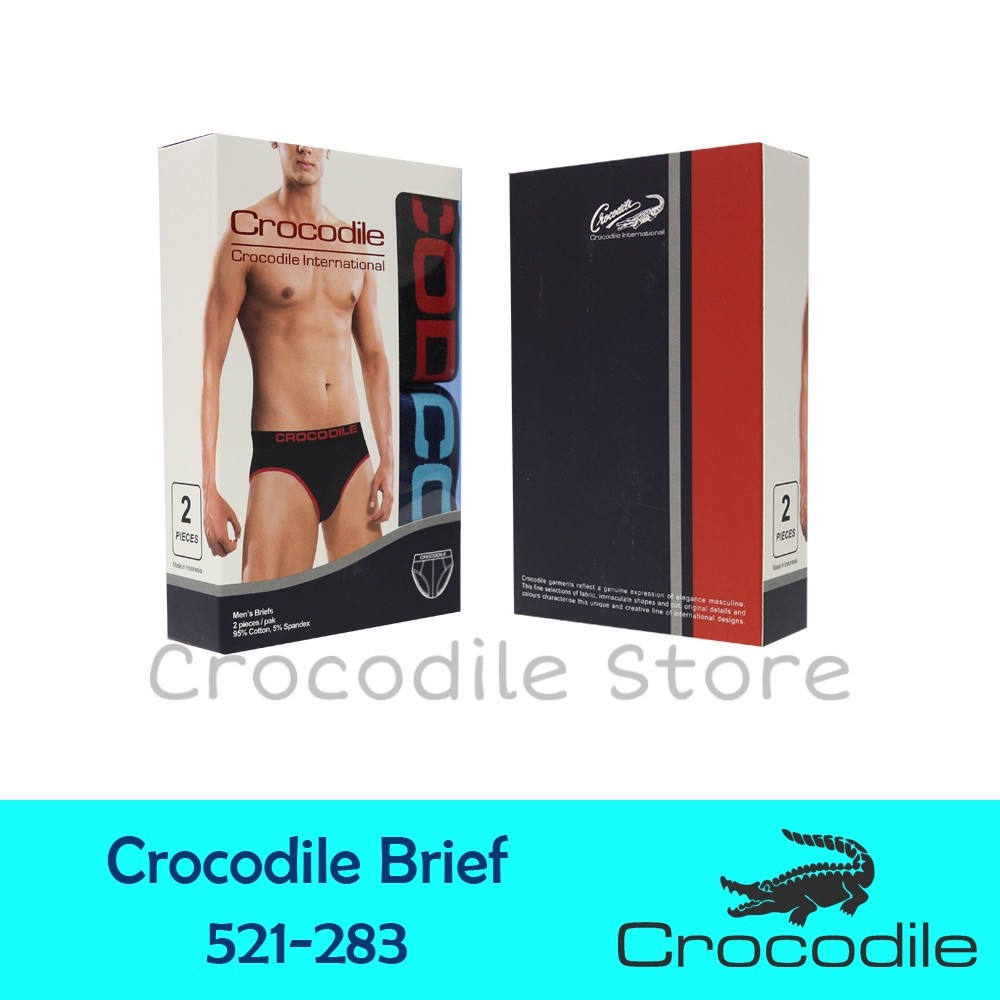 Celana Dalam Crocodile Artikel 521-283 (2 Pcs in Box)