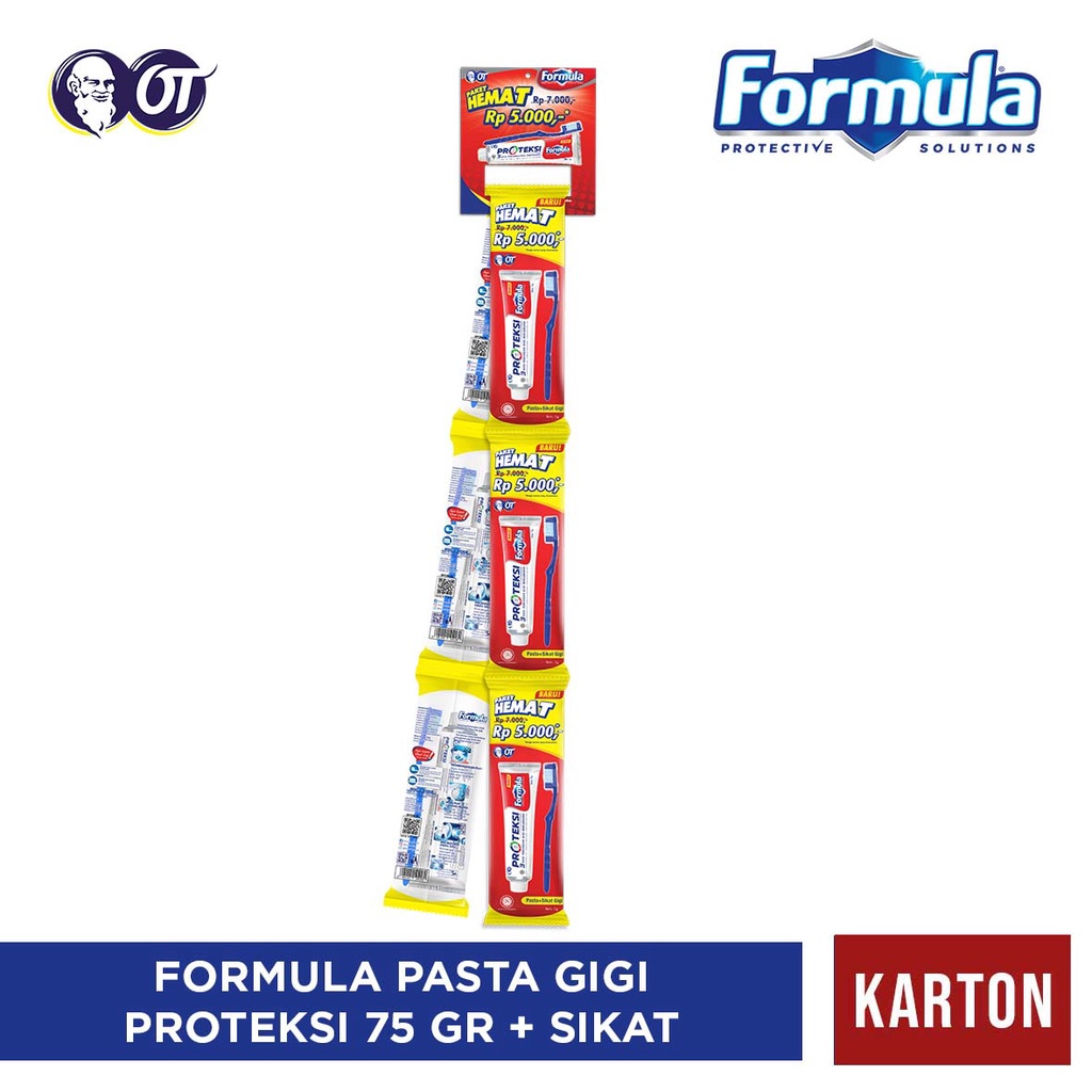 PASTA GIGI FORMULA PROTEKSI + SIKAT 75 GR