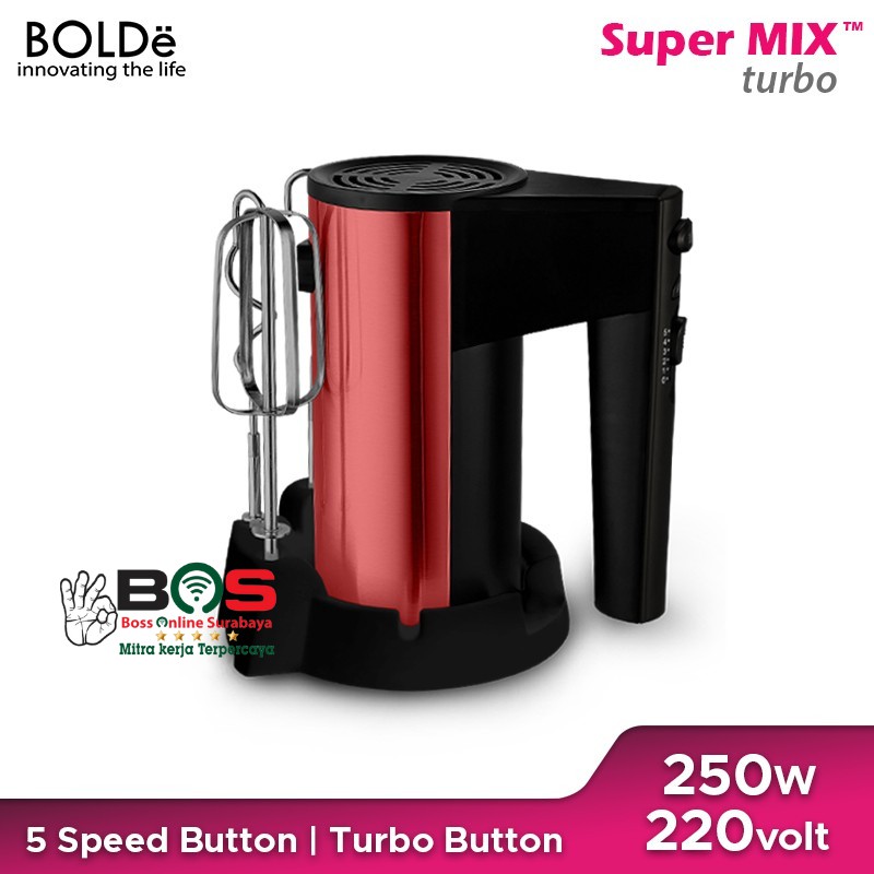 Hand Mixer BOLDe Turbo Hand Mixer Super Mix Turbo Mixer Tangan