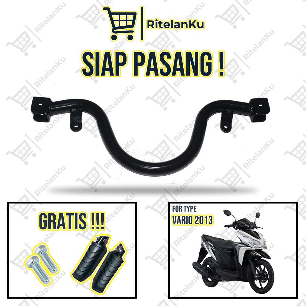Footstep Pijakan Kaki Bastep Depan Matic Honda Vario Techno 125 FI 2013-2015 (Lama)