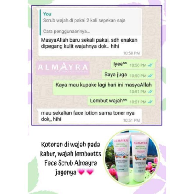 Face Scrub by Almayra