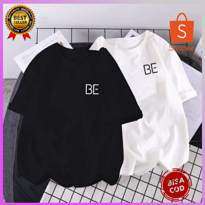 KAOS T-SHIRT KOREA BE / SUPER PREMIUM KAOS BTS K-POP / KAOS TERLARIS  KAOS MURAH  KAOS PRIA KAOS KEREN, KAOS OBLONG KAOS KEKINIAN TERMURAH