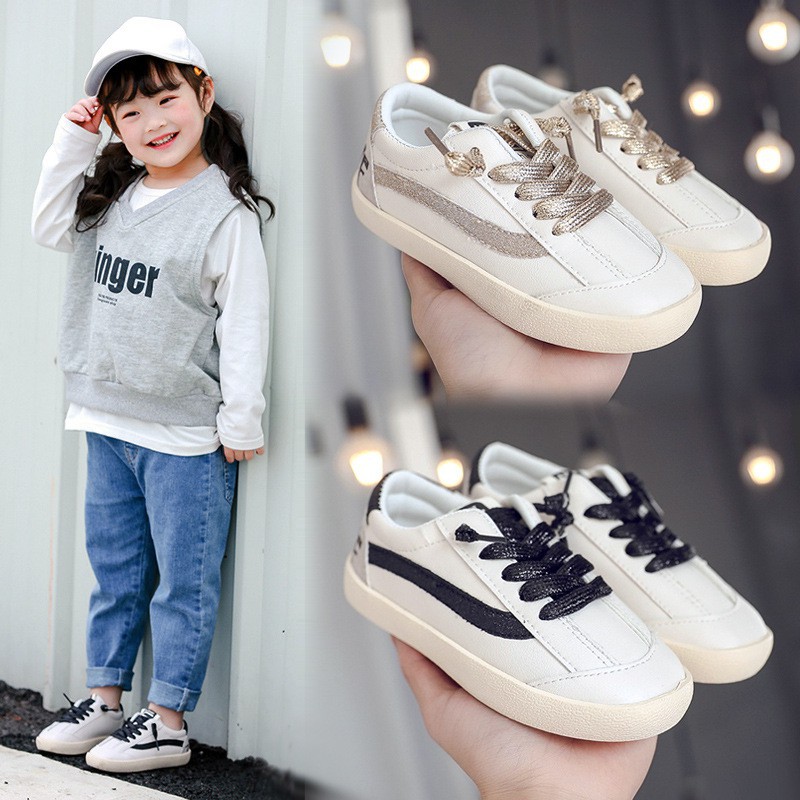 LittleAaron SPORTS GLITTERS Sepatu Anak Laki Laki Perempuan Sneakers Sekolah 1-6 Tahun Import Sport Termurah Sendal Bayi Anak Cewek Cowok