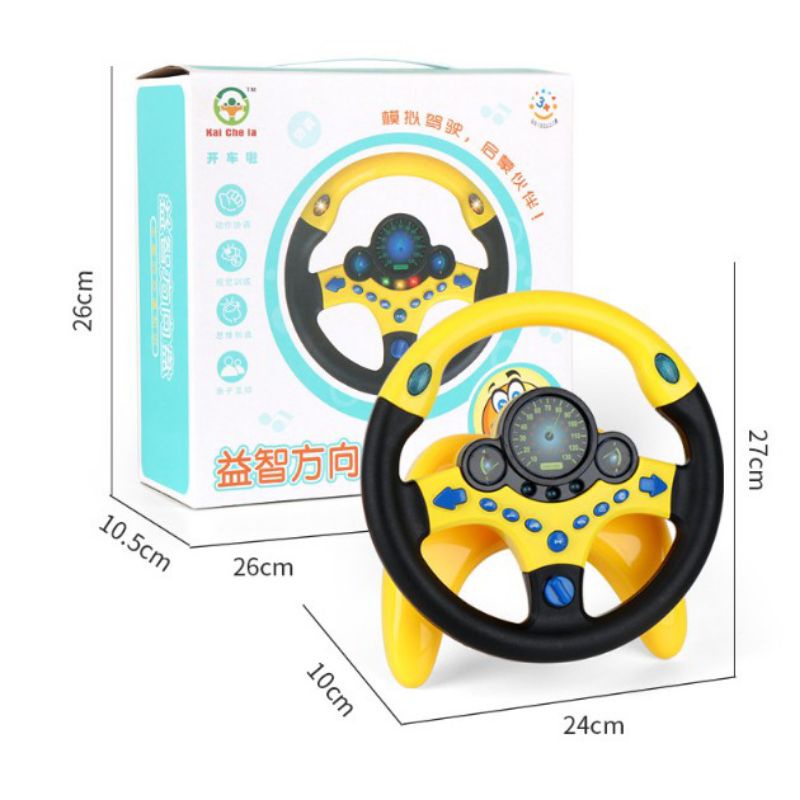 MAINAN STEERING WHEEL - MAINAN STIR ANAK