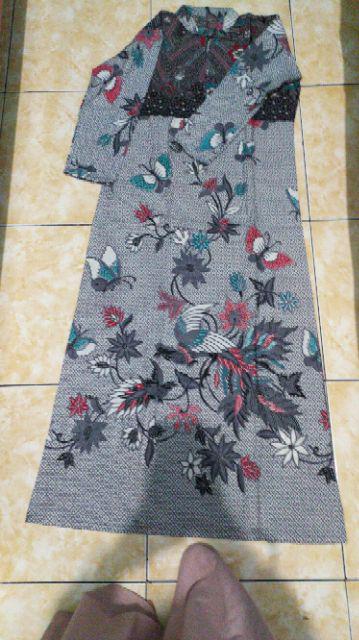 Gamis Batik Syari Muslimah Monita Trendy Kekinian