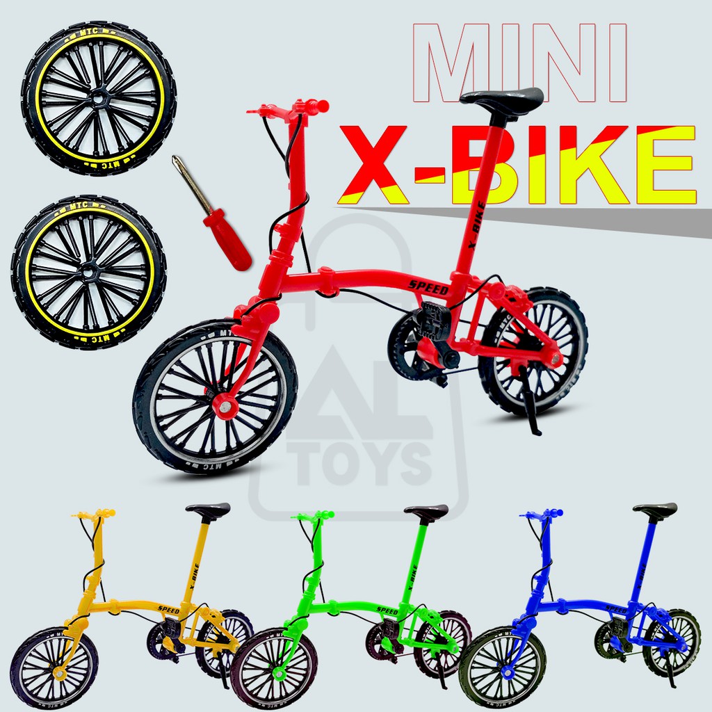 Mainan Anak Sepeda Mini X-Bike Miniatur Sepeda Lipat Gunung Star Rider MC456