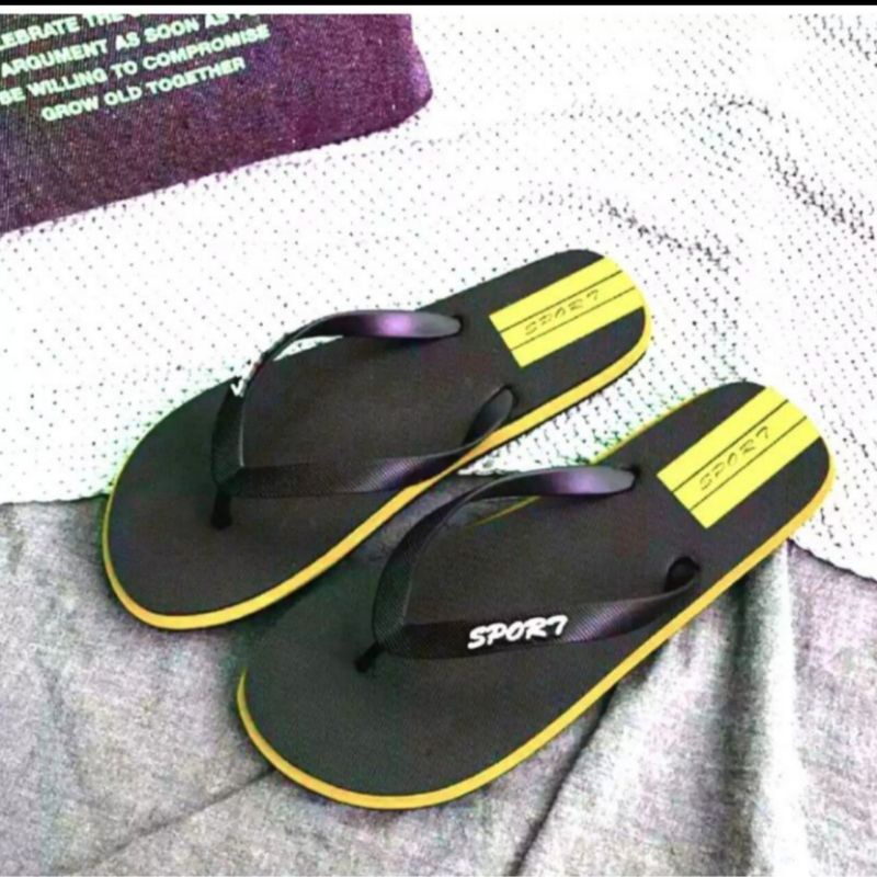 CTS Sandal Jepit Pria Keren Simpel Motip Distro