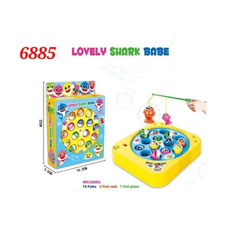 MAINAN PANCINGAN ANAK BABY SHARK LOVELY SHARK BABE FISHING