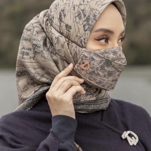 ZYTADELIA Brienzer Series Scarf in Aare (Ready Siap Kirim)